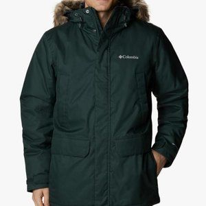 Columbia Men's Penns Creek Parka Dark Green Small